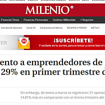 Financiamiento a emprendedores de 'venture capital' cae 29% en primer trimestre de 2021